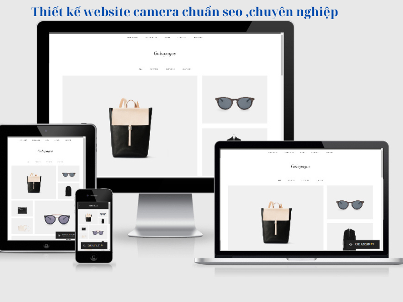 thiết kế website camera chuẩn seo
