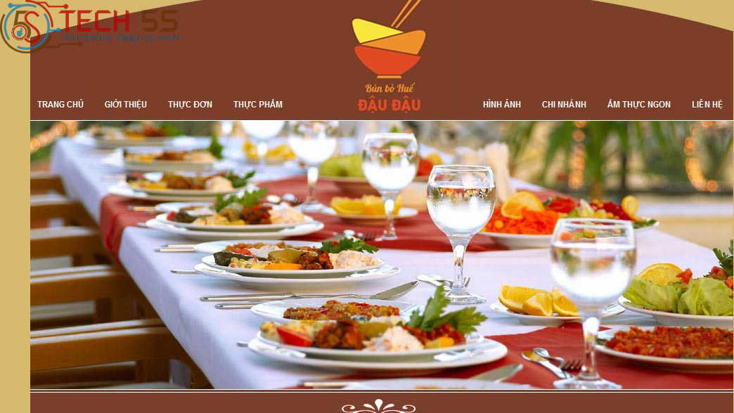 Thiết kế website nhà hàng đẹp - nâng tầm giá trị thương hiệu