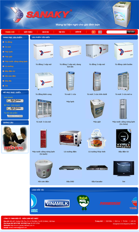 Thiết Kế Web Điện Lạnh Chuẩn SEO Trọn Gói Hiệu Quả