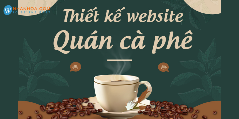Mẫu Website Tiệm Bánh Cà Phê Đẹp Chuẩn SEO